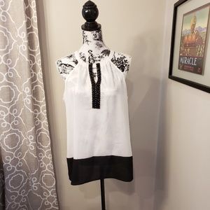 {New York & Co} Sleeveless Blouse